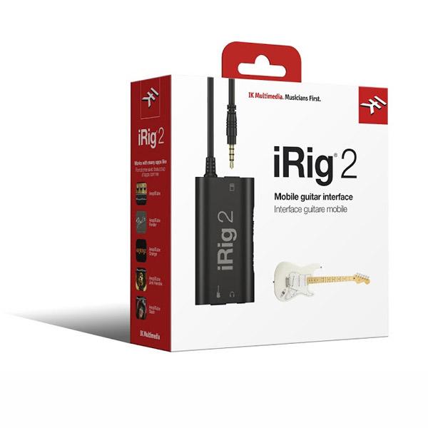 国内正規品 IK Multimedia IKマルチメディア iRig ギター ベース用モバイル・インターフェース iRig2