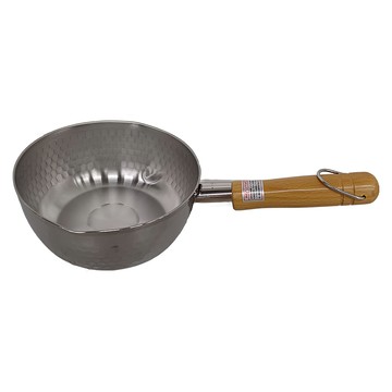 SHIMOMURA 下村 Fru-Veggie 槌目片手鍋 18cm  不鏽鋼  1個