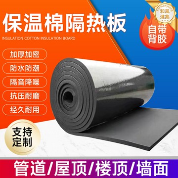 【阻燃隔音】隔音棉 保溫棉 橡塑保溫棉 隔音材料 保溫材料 管道保溫 牆體隔音 自粘背膠 高密度海綿 下水管包管神器