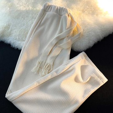 小碼男裝矮個子XS碼港風寬松百搭垂感休閑褲青少年直筒褲潮