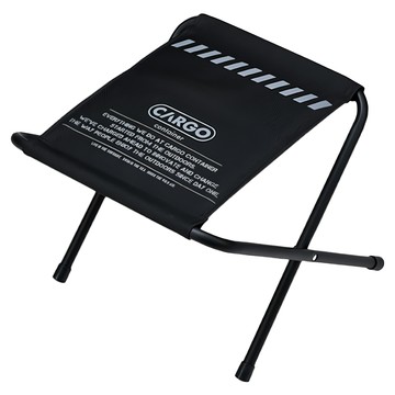 CARGO container 加寬小板凳 CC-Wide BBQ Chair 鋼 600D聚酯纖維 PE泡沫  黑色  2個