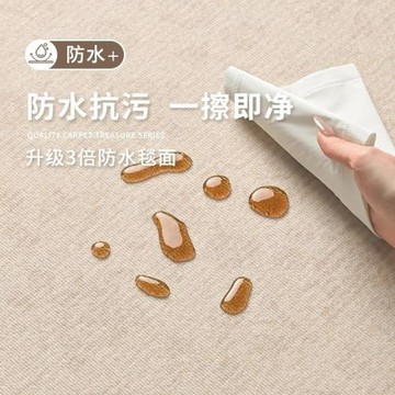 分銷地毯客廳水晶絨茶幾沙發地毯防水防污免洗可擦臥室地毯大面積