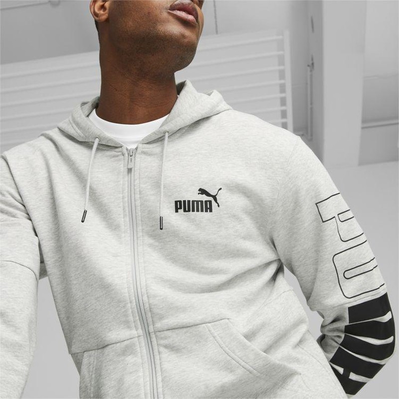 プーマ PUMA POWER カラーブロック フーデッドジャケット TR 678487-04