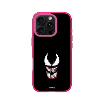 iPhone 16 Pro Clear 粉漾桃 - 迪士尼-漫威 Marvel - 猛毒-毒液的微笑