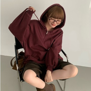 ATTENTION-新色回歸!att made!多色宇宙!素面拉鍊帽Tee