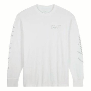 【NIKE 耐吉】Jordan x Union 聯名長袖 T 恤 – 白色款(DV7342-100)
