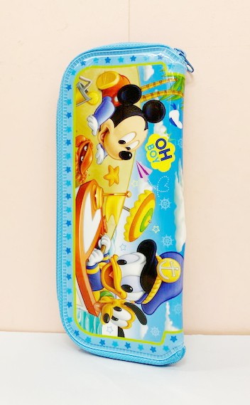 【震撼精品百貨】Micky Mouse_米奇/米妮 ~迪士尼米奇餐具袋~藍色米奇&唐老鴨#01246