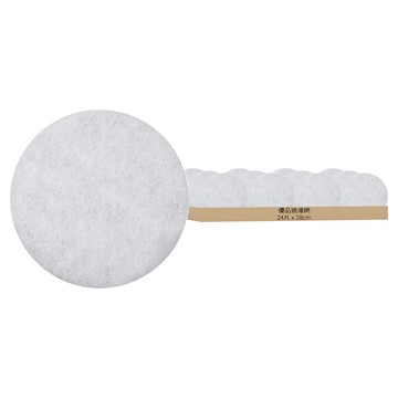 優品 過濾網 補充包 適用任何煎炒鍋 12個  28cm  2包