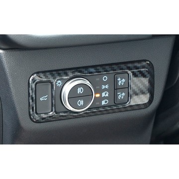 ~歐力斯~福特 FORD 20-25年 KUGA 大燈調節開關飾框 左中控裝飾框 大燈調整開關 碳纖維紋