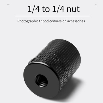 鋁合金螺絲1/4轉1/4螺母單反相機轉接配件攝影攝像配件