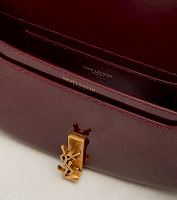 Saint Laurent Voltaire Mini patent leather shoulder bag