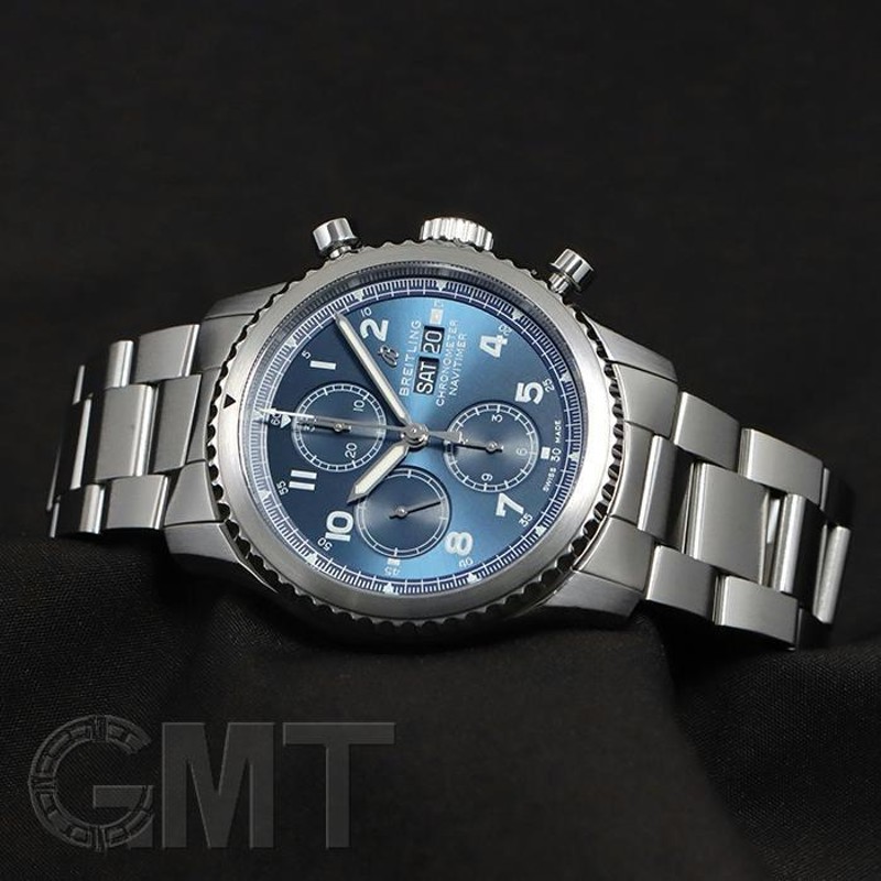 ブライトリング ナビタイマー8 クロノグラフ43 A118C-1PSS(A13314101C1A1) BREITLING 中古メンズ 腕時計 送料無料  | LINEブランドカタログ