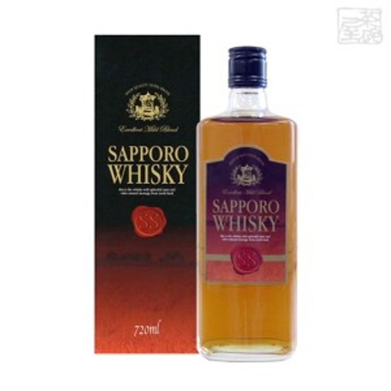 サッポロウイスキー SS 43度 720ml 瓶 札幌酒精 ウイスキー | LINE