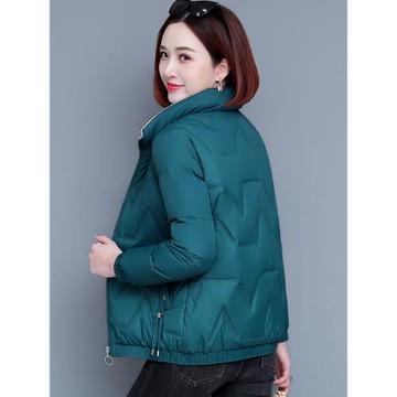 羽絨棉服女冬裝2025新款中老年媽媽女裝寬松棉襖加絨加厚棉衣外套