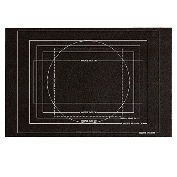 FANCY LIFE 拼圖收納毯 1500片  黑色  1片