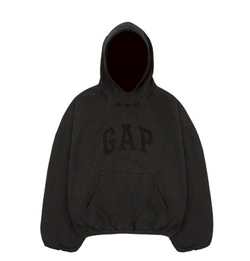 Yeezy Gap Engineered By Balenciaga Dove Hoodie Washed 'Black'