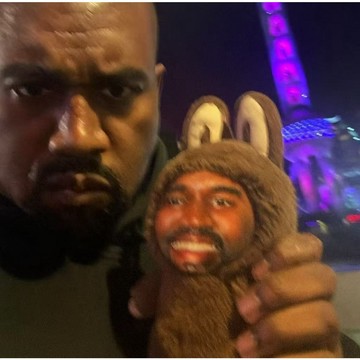 🔥免運🔥Layeye侃爺惡搞玩偶 嘻哈饒舌音樂周邊 Kanye West Ye Kanye周邊 交換禮物 送男友 情人節