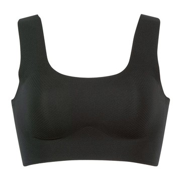 華歌爾-GOCOCI M-LL無鋼圈內衣(黑) 涼感系列-一般背心款-NB9697BL