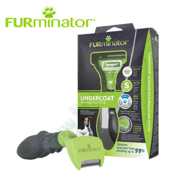 Furminator 美國神效專利去毛梳 短毛小型犬專用