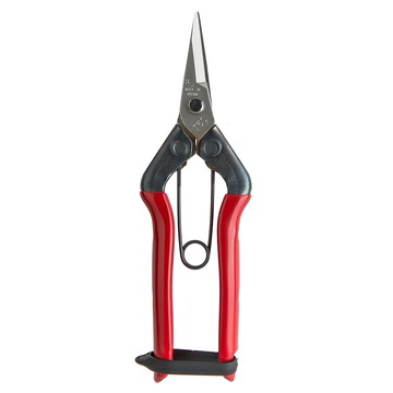 CHIKAMASA 近正 白鐵摘果鋏 T-500S 刀長35mm 紅色  1支