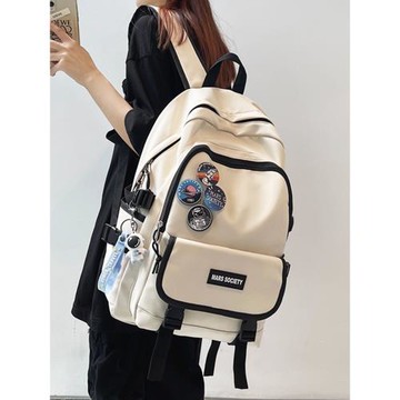 潮牌男生背包日系大容量中學生雙肩包女時尚潮流高中初中生書包男