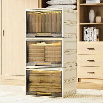 熱銷/免運費 收納箱抽屜式加厚家用衣服衣物褲子整理箱衣柜塑料可折疊儲物箱子