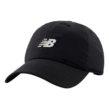 New Balance 帽子 棒球帽 老帽 涼感 尼龍 黑 LAH00453BK