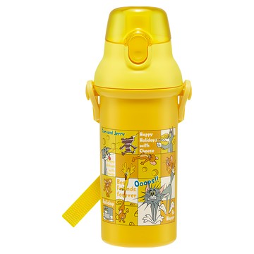 PSB5SANAG 抗菌直飲水壺 湯姆貓  湯姆貓 黃色  480ml  1個