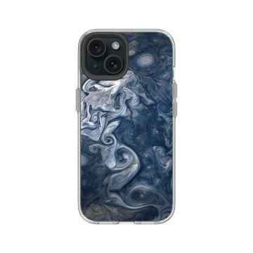 iPhone 15 Clear 透明 - NASA - Jupiter - Swirling Clouds