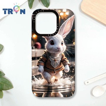TRON IPHONE 16 PRO 湖面上的動物們 MAGSAFE 磁吸 防摔 太空殼 透黑 手機殼
