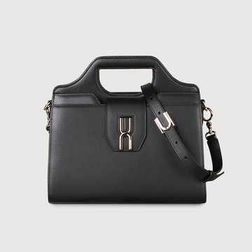 【BRAUN BUFFEL 德國小金牛】台灣總代理 賽德琳 手拿包-黑色/BF828-47-BK