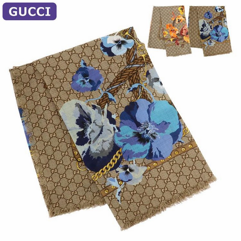 グッチ GUCCI スカーフ 508797 3G200 花柄 グッチシマ アウトレット 