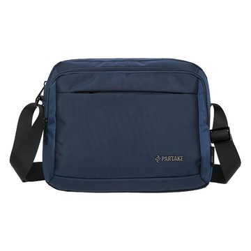PARTAKE 加大橫式側背包 PT22-G6-65NY  31 x 24 x 9 cm  深藍色