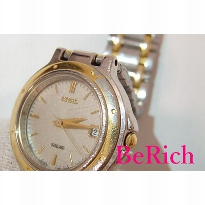 セイコー SEIKO レディース 腕時計 デイト ソーラー V182-0C20