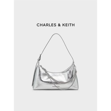 (免運)[新年禮物]CHARLES&KEITH女包CK2-40782472柔軟hobo褶皺腋下包