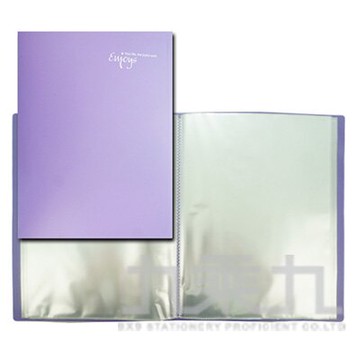 誌揚 A4 PP法色資料夾(10張) - 紫【九乘九購物網】