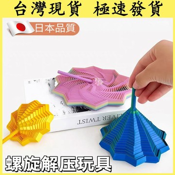 【台灣現貨 隔日達】蘿蔔旋轉塔 幾何多邊魔幻蘿蔔塔 操作玩具️ 錯覺塔 3d多邊形玩具 六邊形解壓塔 拉扯絲滑 解壓玩具