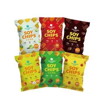 【樂維根】豆皮餅乾6入組