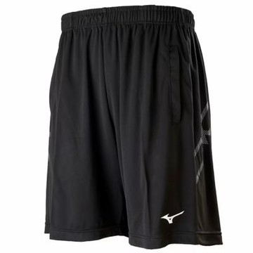 MIZUNO 美津濃 短褲 男 運動褲 羽球 吸濕排汗 黑 72TBD55191