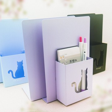 O-CAT－貓咪多功能筆筒書擋。JBR-20。文具收納