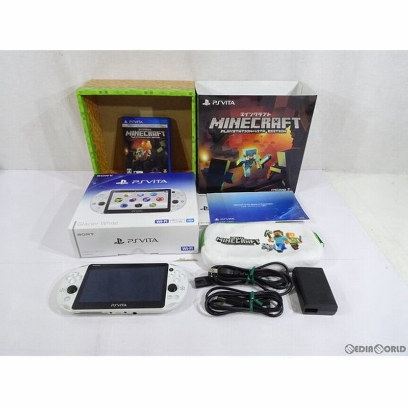 中古即納 訳あり 本体 Psvita Playstation Vita Minecraft マインクラフト Special Edition Bundle Pchj 通販 Lineポイント最大0 5 Get Lineショッピング