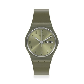 Swatch PEARLYGREEN 經典手錶/男錶/女錶/瑞士製造 GG712 (34mm)【官方旗艦店】