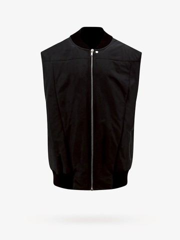 Padded recycled nylon sleeveless jacket - RICK OWENS - gender_Man