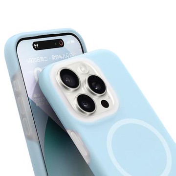 IN7 果凍系列 iPhone 16 Pro 液態矽膠磁吸防摔保護殼