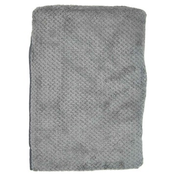 超吸水珊瑚絨菠蘿格浴巾 70x140cm 高密度珊瑚絨  顏色隨機  1條