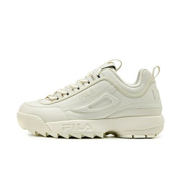 Fila Disruptor II 1998 [4-C608Y-920] 男女 運動休閒鞋 鋸齒鞋 厚底 增高 米