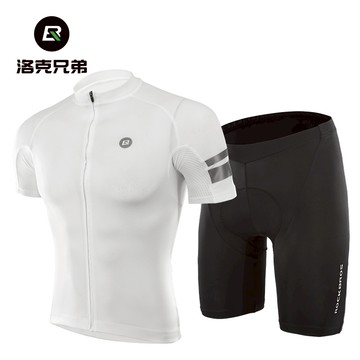 ROCKBROS洛克兄弟旗艦店 夏季騎行服套 短袖上衣 男女款 山地車騎行服 公路車騎行服 自行車衣服 裝備