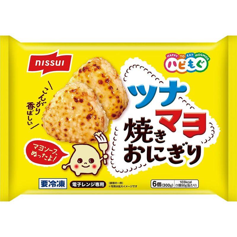 冷凍食品日本水産 ツナマヨ焼きおにぎり 300g×4袋