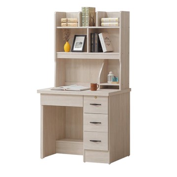 文創集 海星3尺四抽書桌組合-90x50x162cm免組