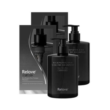 優惠價【Relove】4D黑泌肽豐盈洗髮精450mlx2